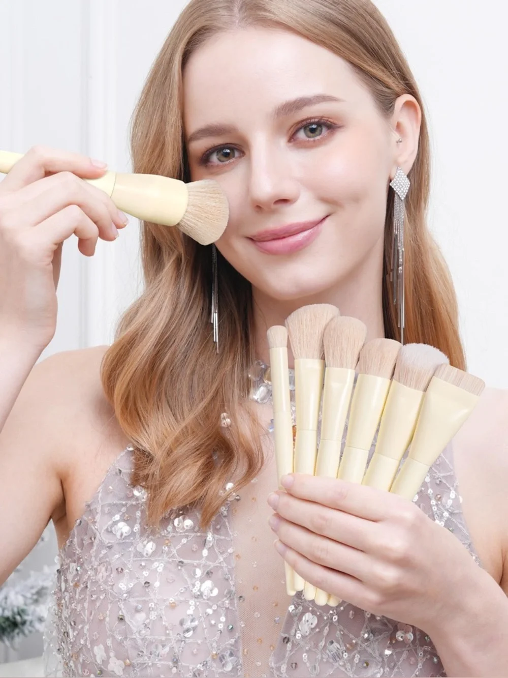 Buttery Blends Brush Set 18Pcs Face & Eye Makeup Brushes Set
